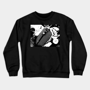 Rat Rod Skulls. Crewneck Sweatshirt